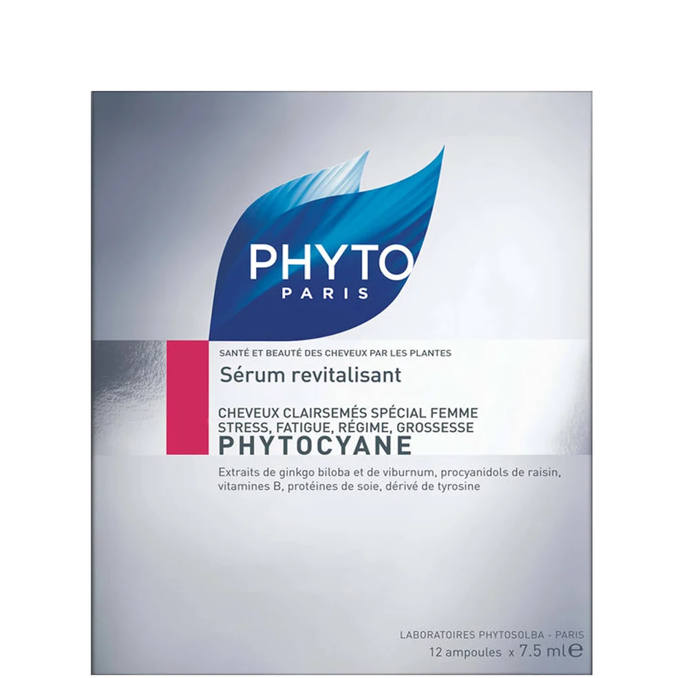 Phyto PhytoCyane Sérum Traitement Densité-Volume-Brillance (12x7.5ml)Image1