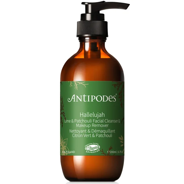 Hallelujah Lime & Patchouli Cleanser de Antipodes 200ml