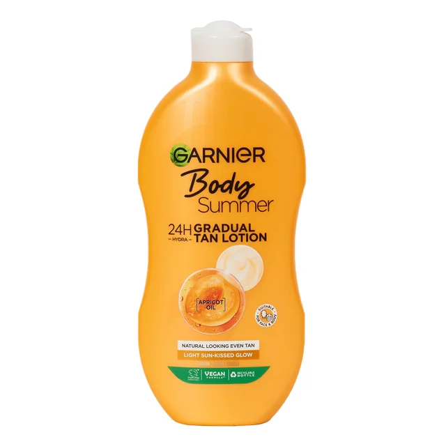 Garnier Summer Body Hydratant Autobronzant Progressif en teinte Foncée 400 ml