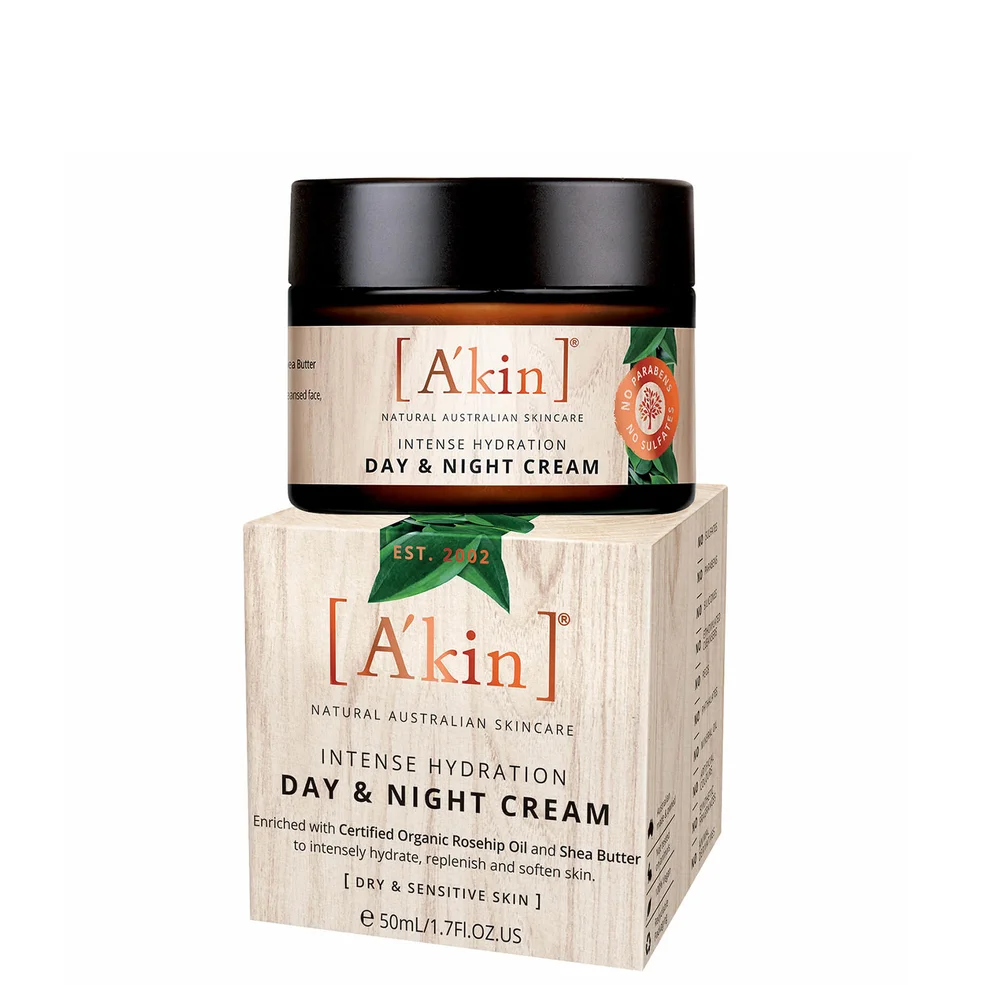 A'Kin Crème de jour et de nuit hydratation intense 50mlImage1