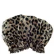 Bonnet de douche écologique motif léopard Hydréa London