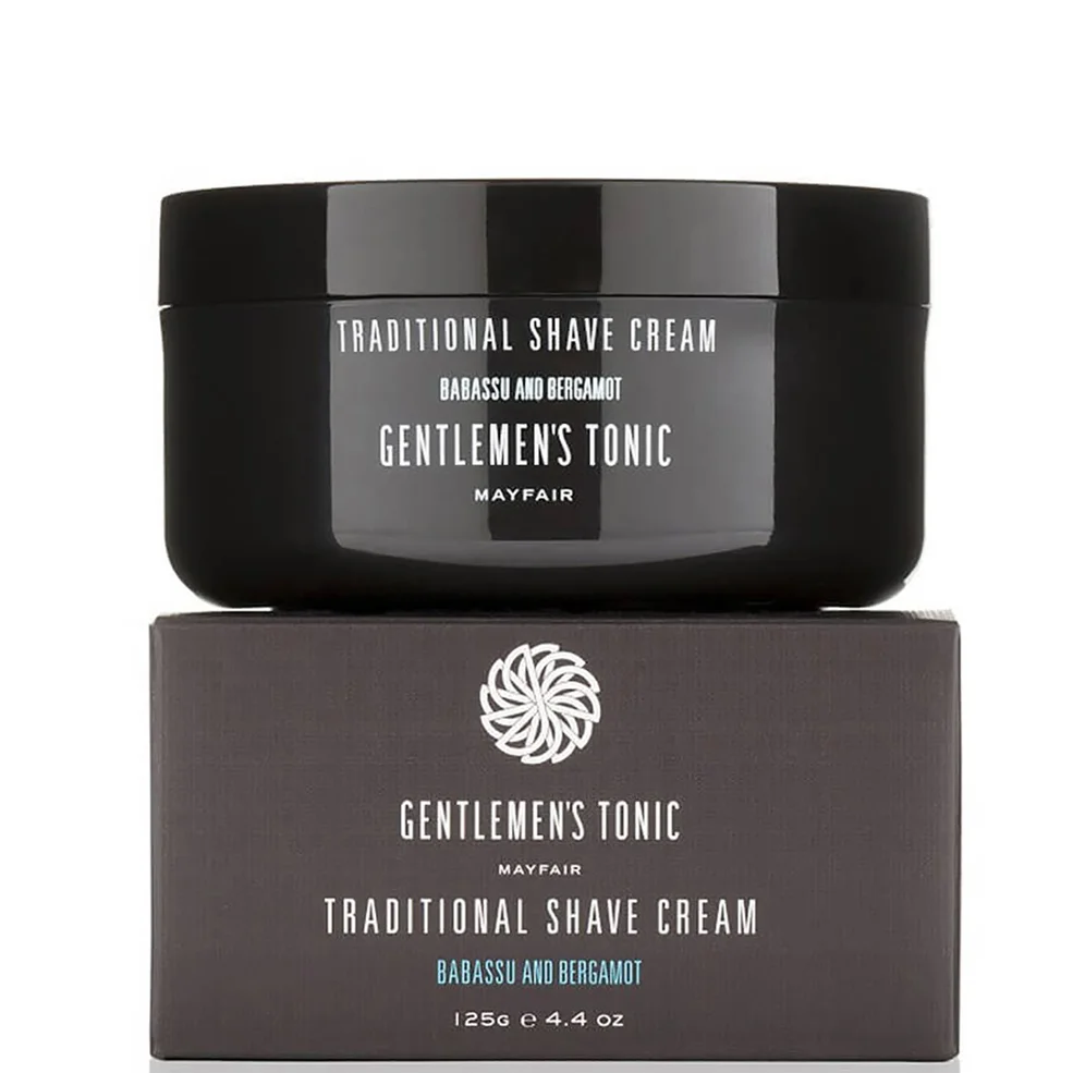 Gentlemen's Tonic Traditional Shave Cream  (125g)Image1