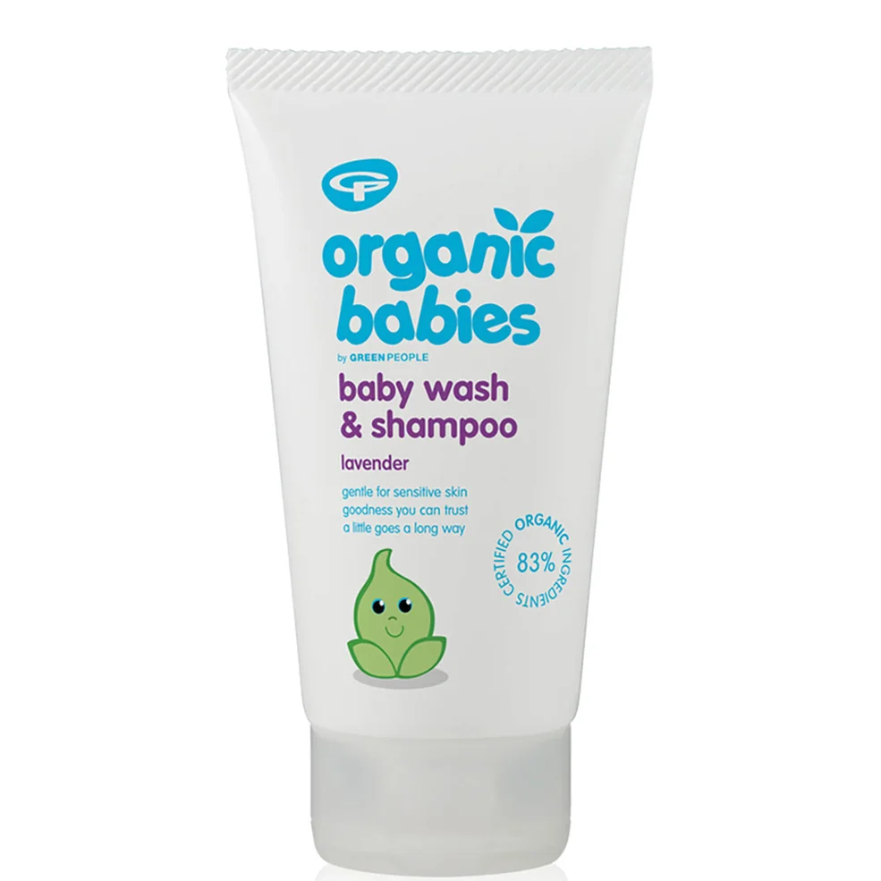 Gel lavant et shampoing pour bébé à la lavande par Green People (150ml)Image1