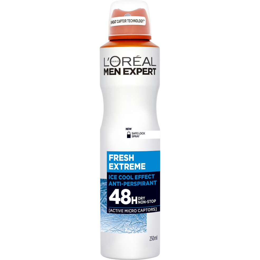 Déodorant en spray Fresh Extreme de L'Oréal Men Expert (250ml)Image1
