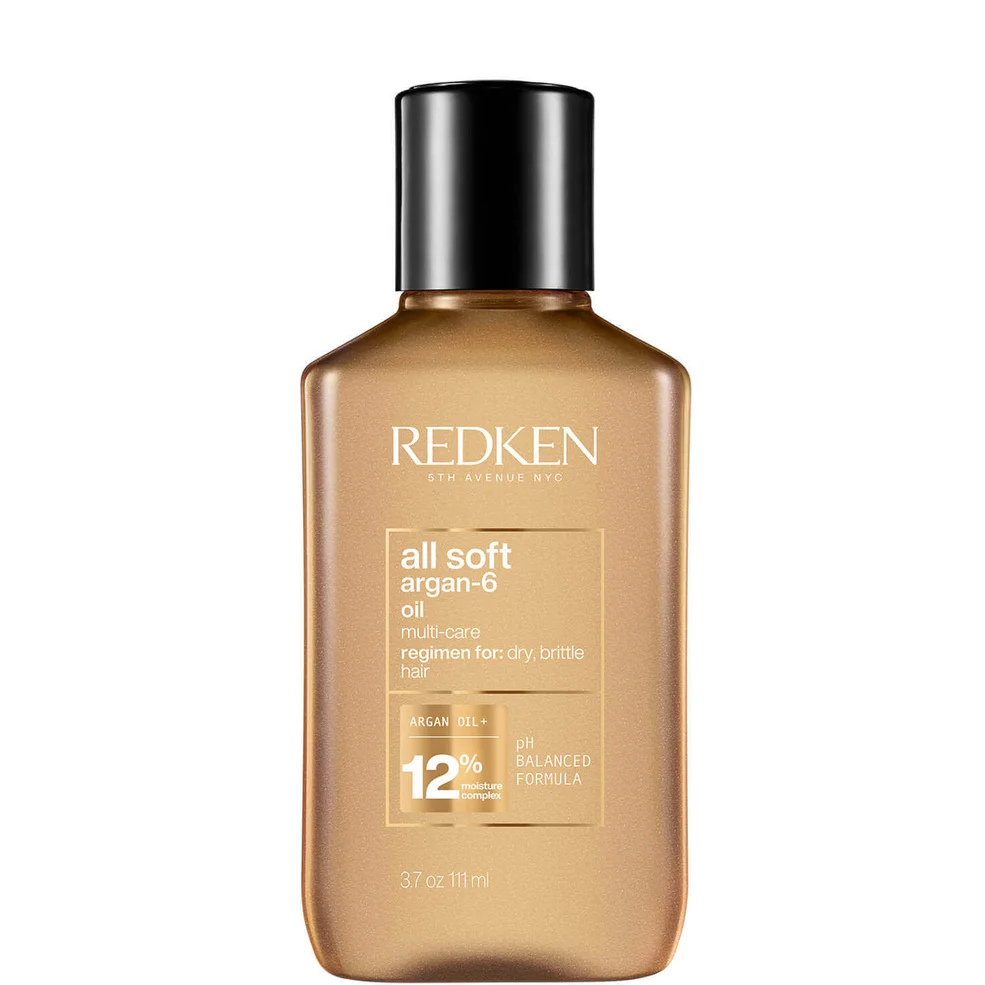 Huile réparation et brillance REDKEN ALL SOFT ARGAN-6 (90ML)Image1