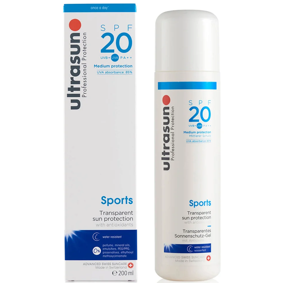 Ultrasun Gel Sports SPF 20 (200 ml)Image1