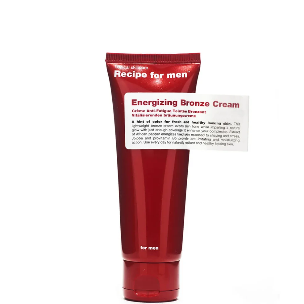 Recipe for Men Energizing Bronze Cream 75mlImage1