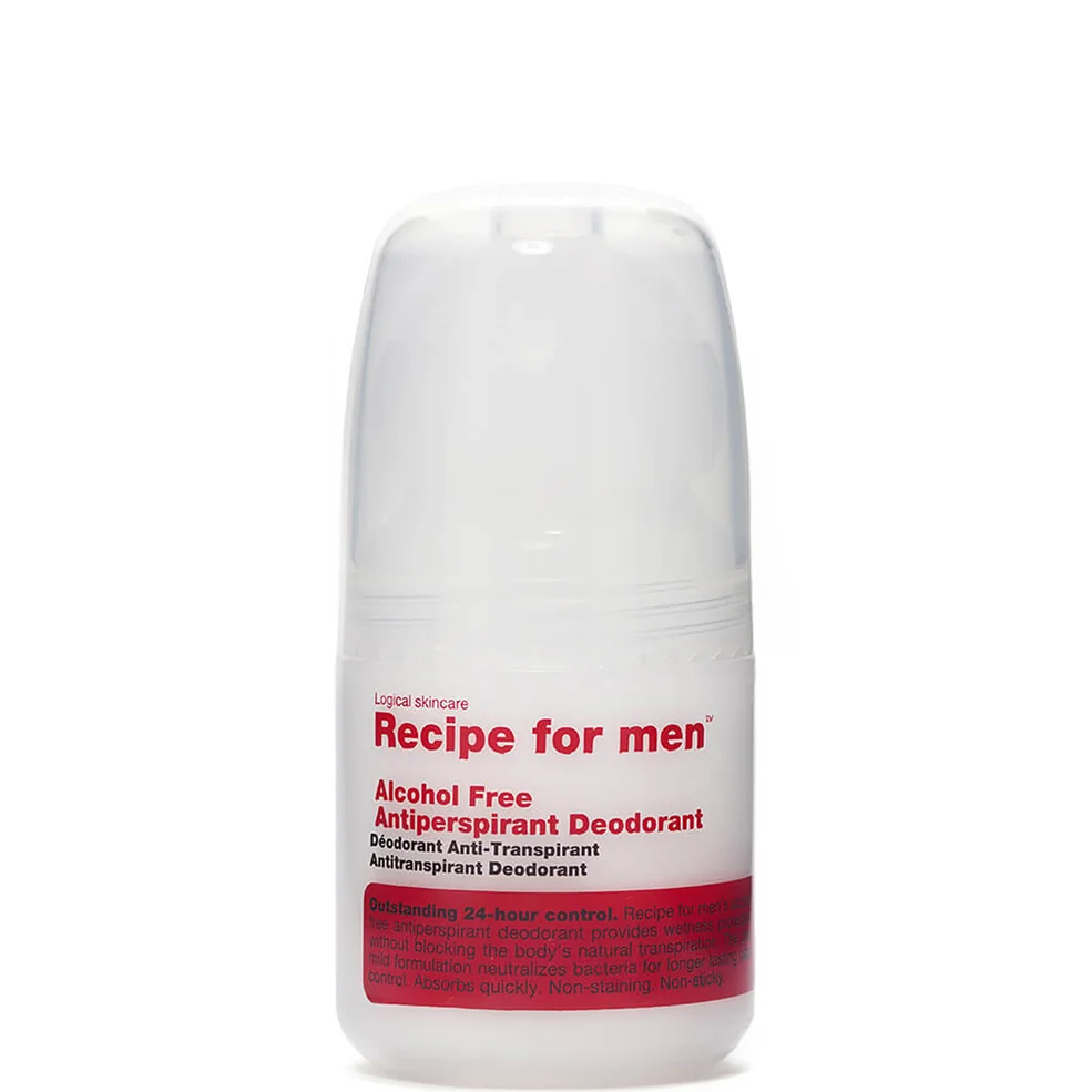 Recette pour Men - sans alcool Antiperspirant Roll On Deodorant 60mlImage1