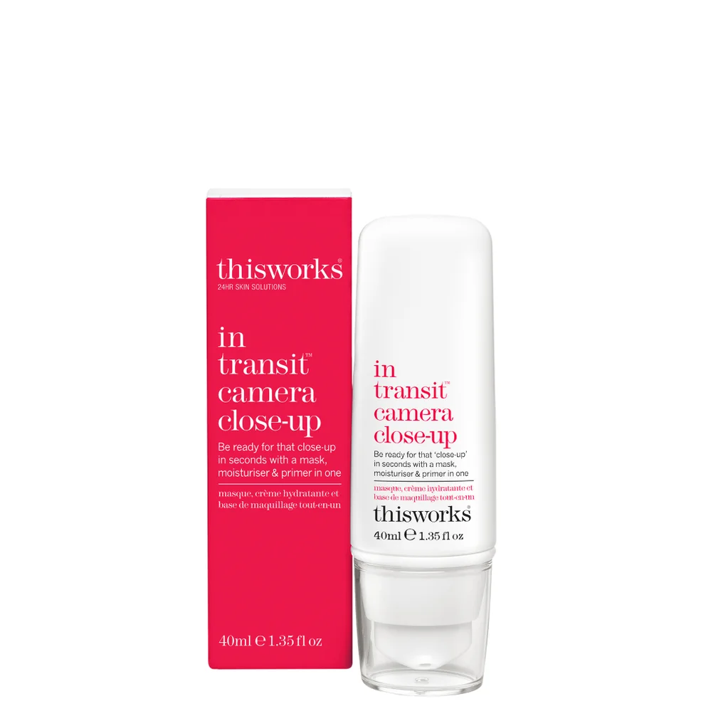 this works In Transit Camera Close-Up masque, base de teint et soin hydratant tout-en-un (40ml)Image1