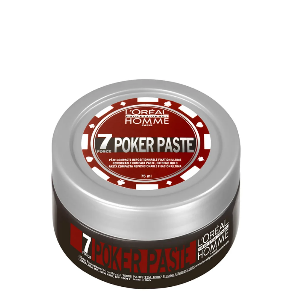 Pâte modelante L'Oreal Professional Homme Poker (75ml)Image1