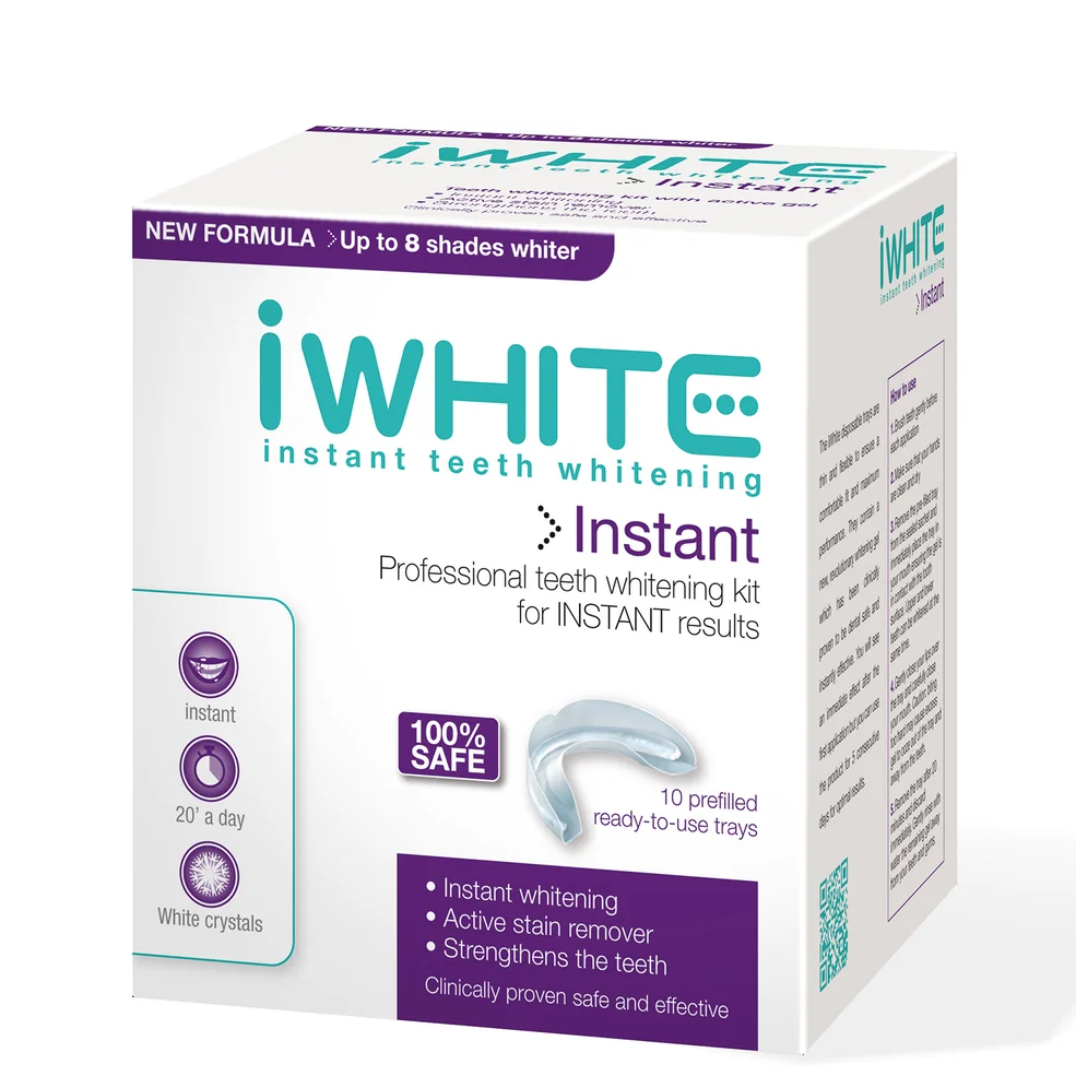 iWhite Kit de blanchiment des dents professionnels instantanée  (10 plateaux)Image1