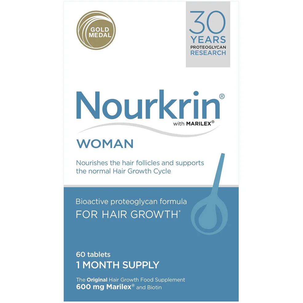 Nourkrin Woman Compléments alimentaires pour femme - cheveux (60 cachets)Image1