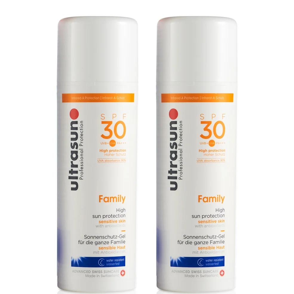 Duo Ultrasun Famille SPF 30 - Super Sensible (2 x 150 ml)Image1