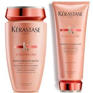 Kérastase Discipline Bain Fluidéaliste (250ml) et Fondant Fluidéaliste (200ml) - undefined undefined