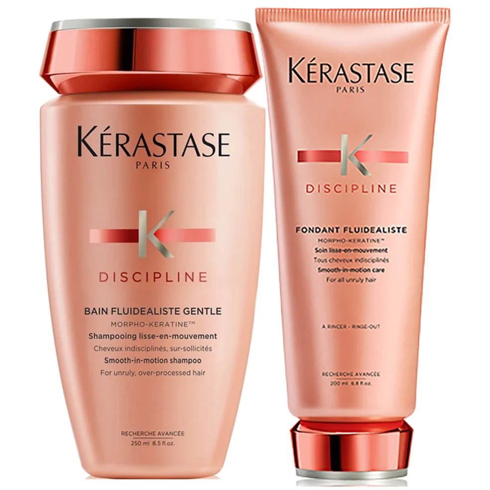 Kerastase Conditioner Discipline Bain Fluidealiste Gentle (250ml) and Fondant Fluidealiste (200ml)Image1