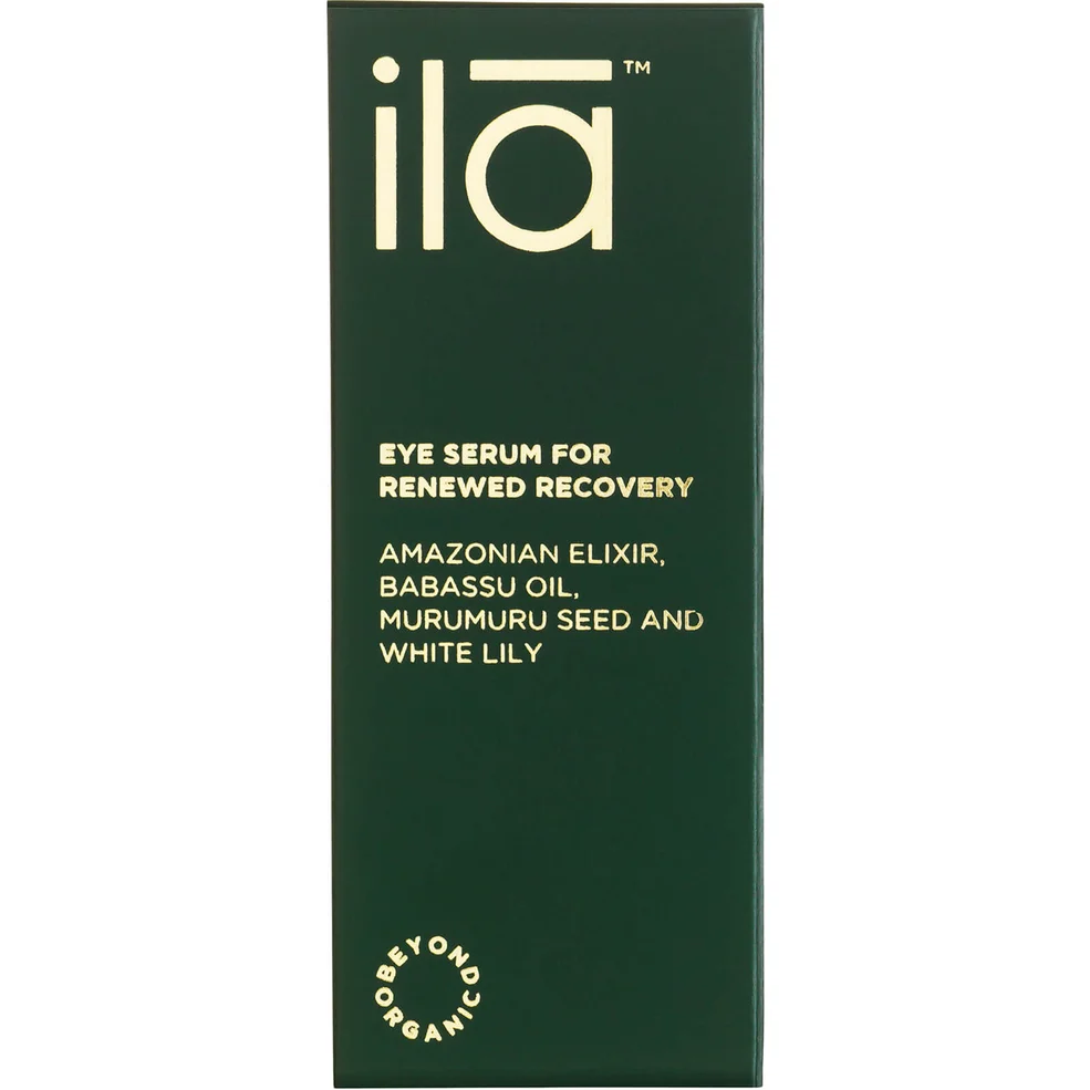 Sérum pour les yeux "Rainforest" pour régénération cellulaire d'ila-spa (15 ml)Image1