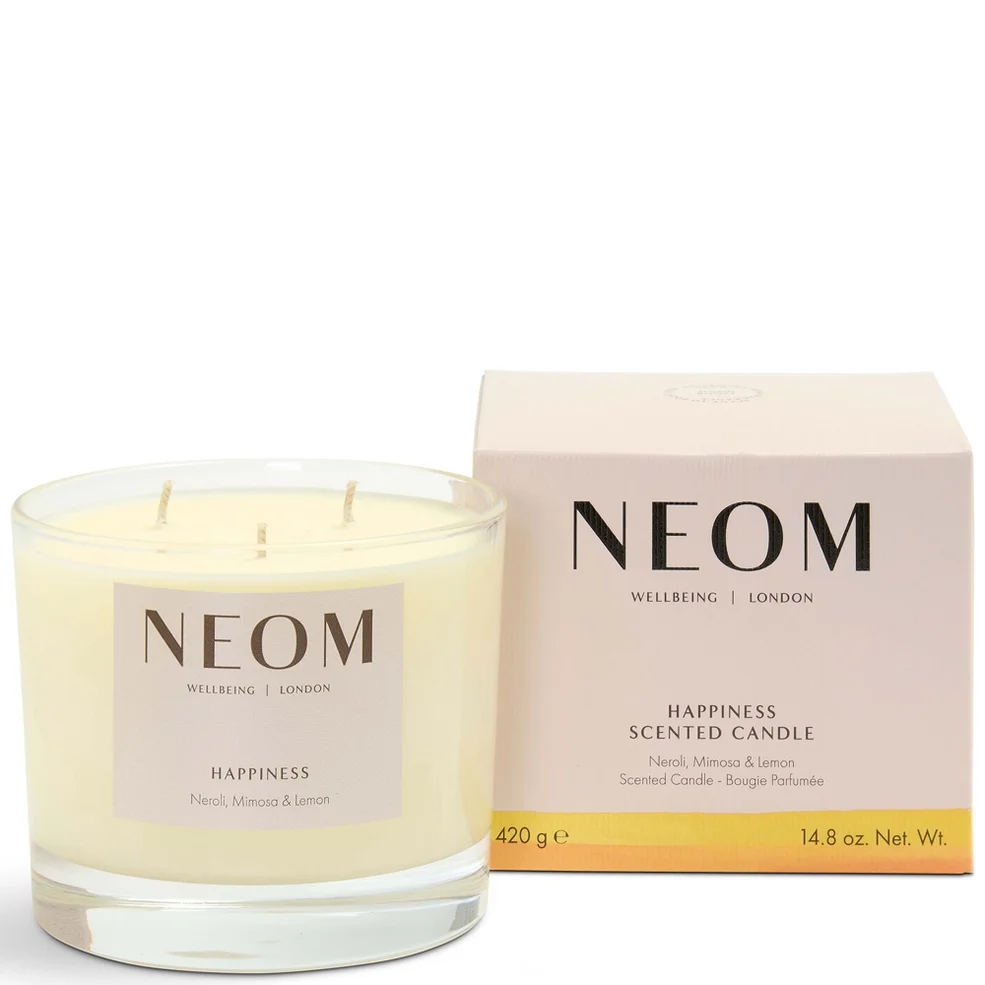 NEOM Happiness Bougie Parfumée 3 MèchesImage1