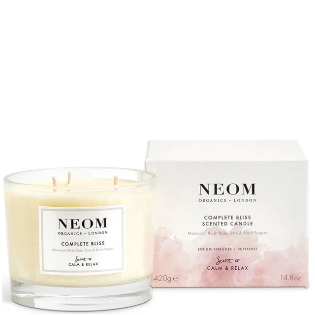 NEOM Organics Complete Bliss Bougie Parfumée Luxe