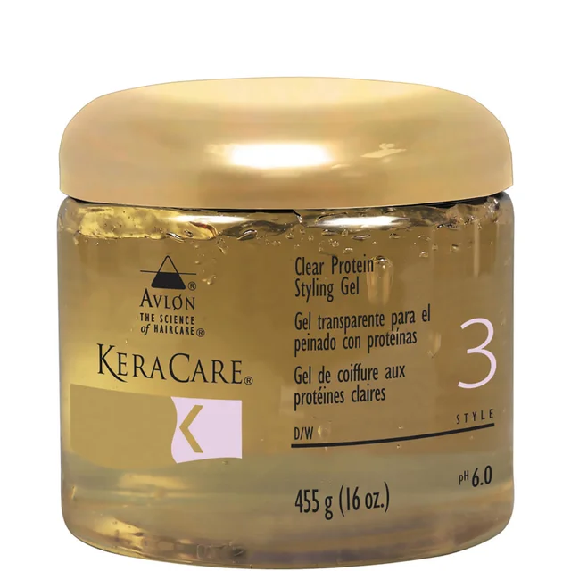 KeraCare Protein Gel Coiffant - Transparent 455 ml