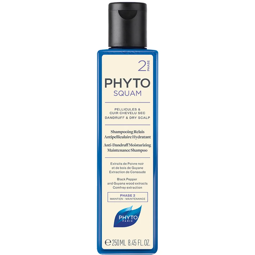 Phyto PhytoSquam Shampoing Antipelliculaire Hydratant pour cheveux secs (200ml)Image1