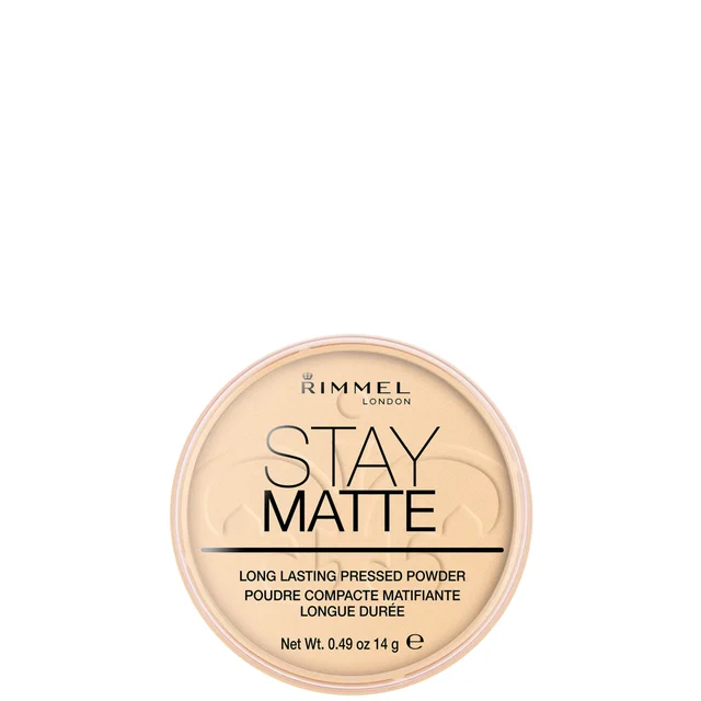 Poudre compacte Stay Matte de Rimmel - Transparente