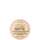 Poudre compacte Stay Matte de Rimmel - Transparente