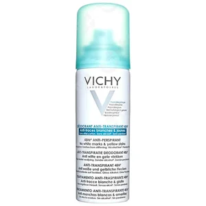 Vichy traitement anti-transpirant aérosol 48H anti-manches blanches et jaunes 125ml - undefined undefined