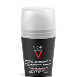 Vichy Homme Deodorant for Sensitive Skin Roll-on 50 ml - undefined undefined