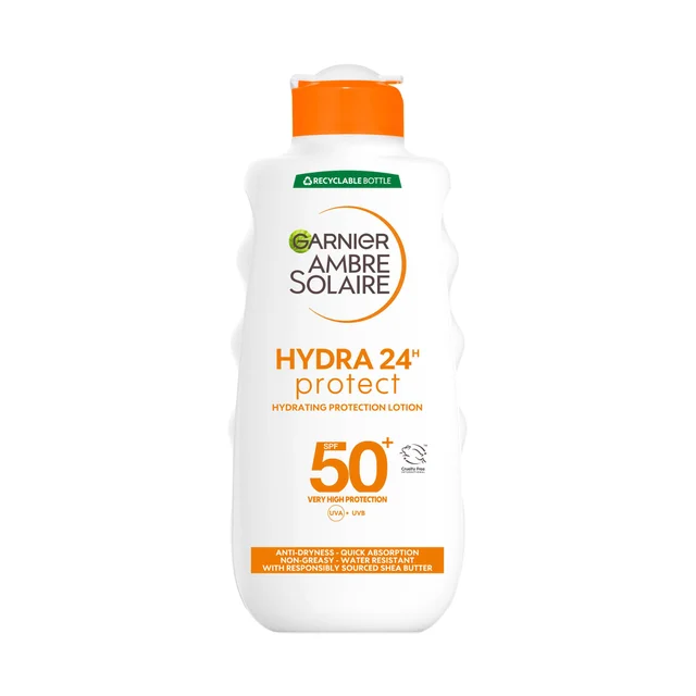 Lait SPF50 Vitamine C Ambre Solaire de Garnier (200ml)