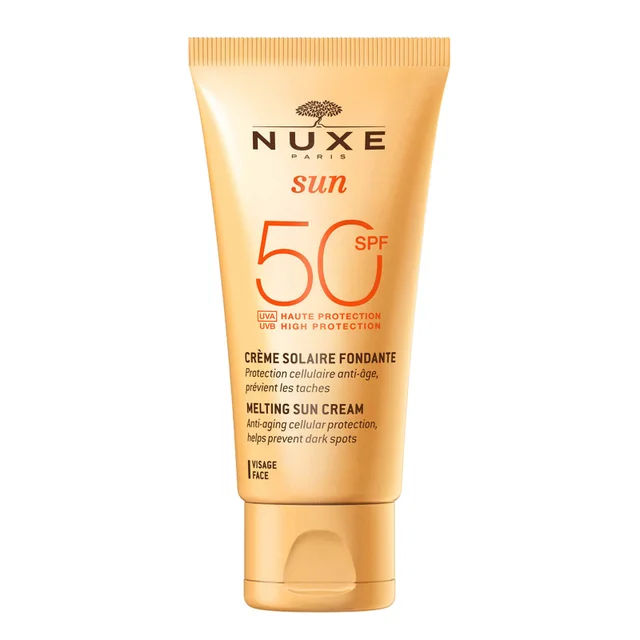 NUXE Sun Crème Solaire Fondante Visage Haute Protection SPF 50 50 ml