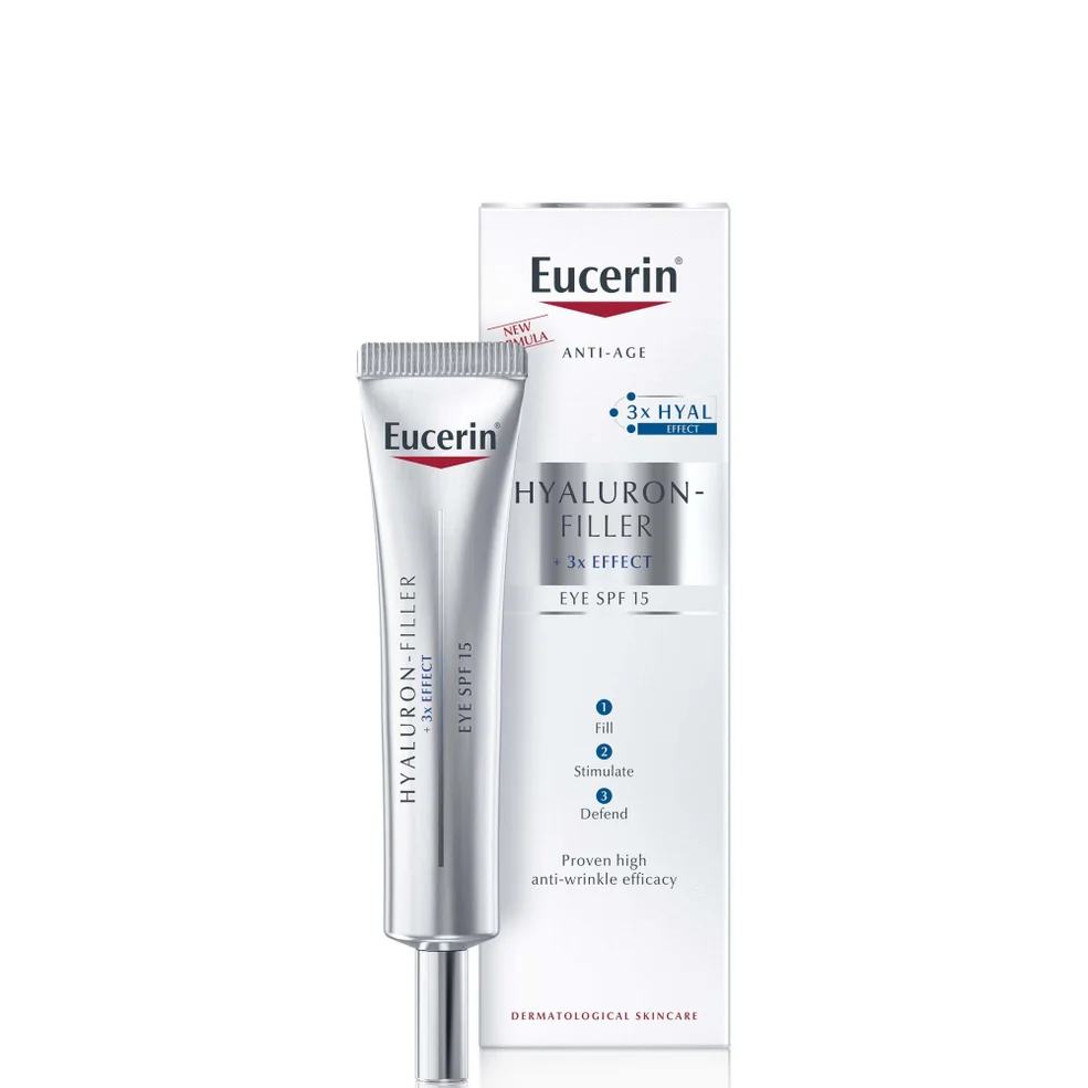 Eucerin® crème yeux acide hyaluronique anti-âge SPF 15 + protection UVA (15ml)Image1