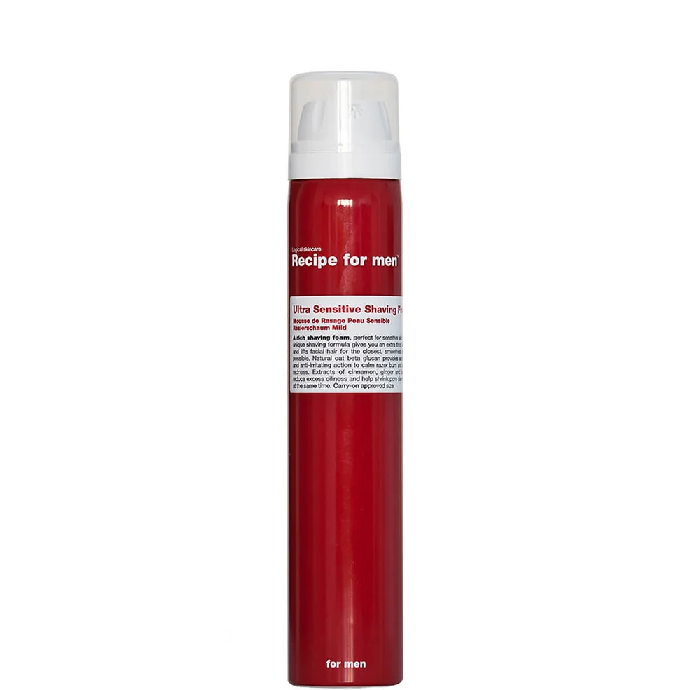 Mousse de rasage Uktra Sensitive de Recipe for Men (100ml)Image1