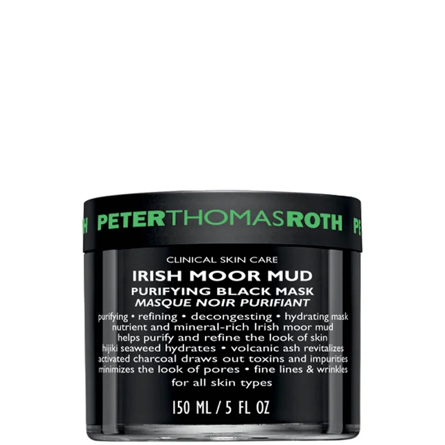 Peter Thomas Roth Irish Moor Mud Masque Noir Purifiant 150 ml