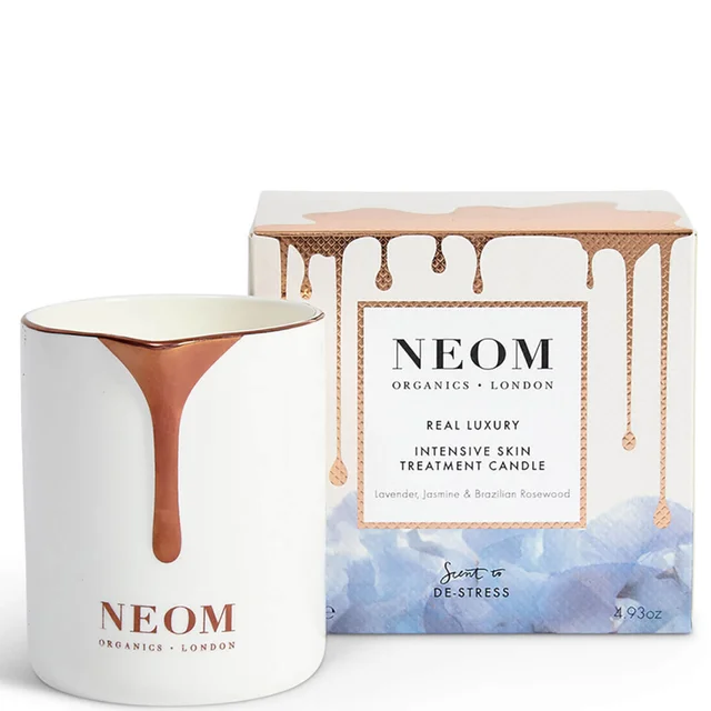 NEOM Real Luxury De-Stress Bougie de Soin pour la Peau