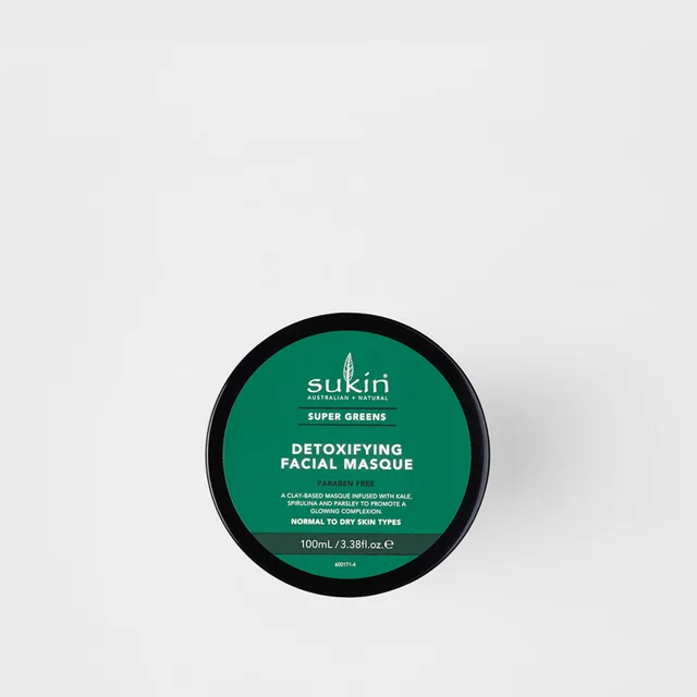 Masque Super Greens de Sukin 100ml