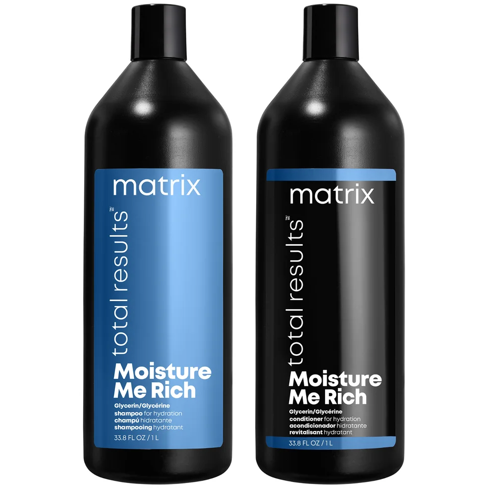 Matrix Total Results Moisture Me Rich Shampoo and Conditioner (1000ml)Image1