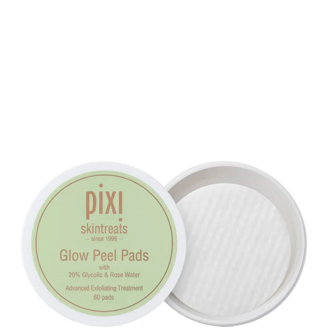 PIXI Glow Peel Pads Cotons Exfoliants à l'Acide Glycolique (60 cotons)