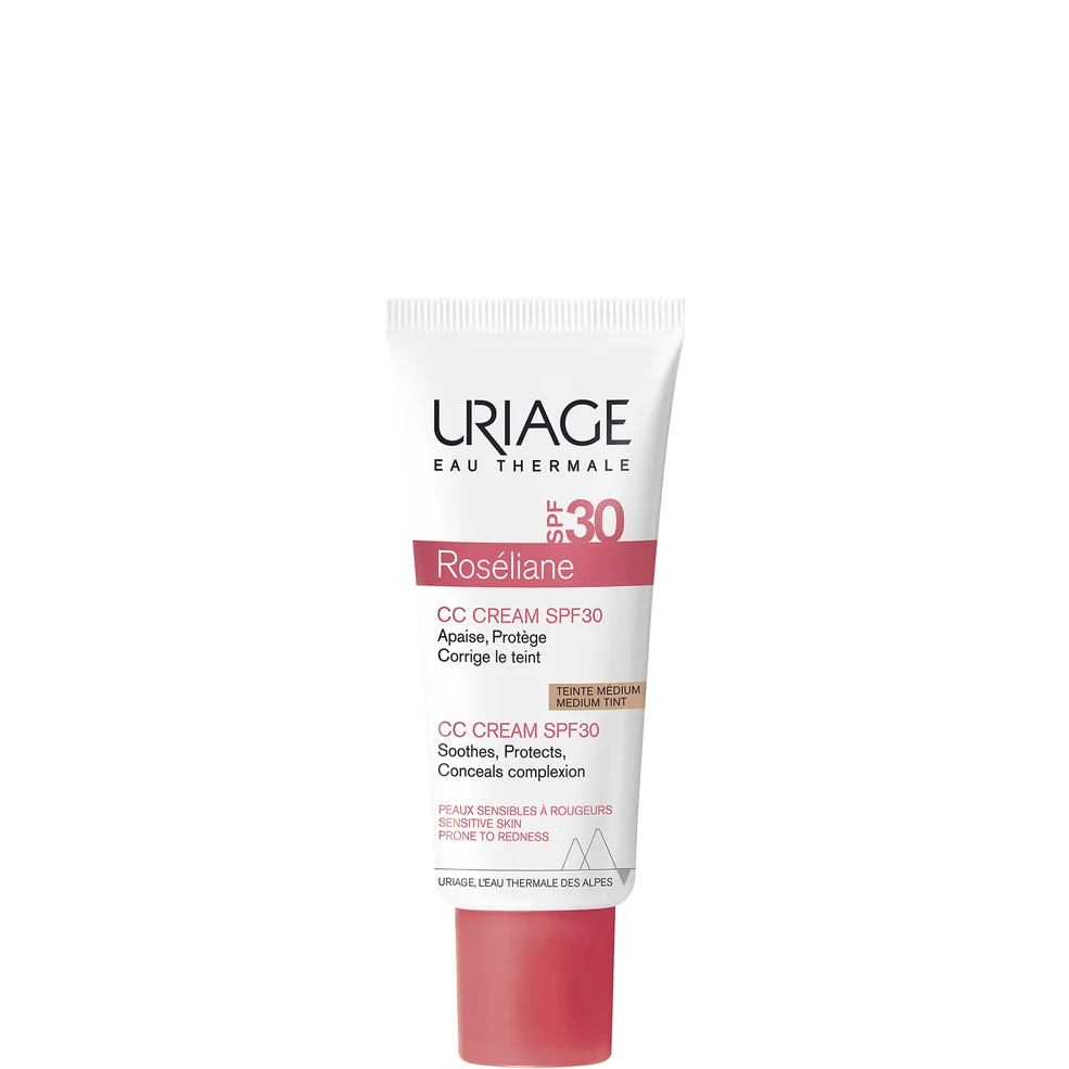 Crème CC Anti-Rougeurs SPF30 Uriage Roséliane (40ml)Image1