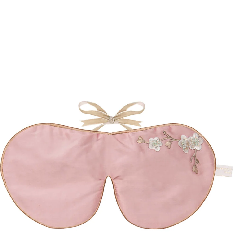 Masque oculaire à la lavande Holistic Silk  - Roses en fleurImage1