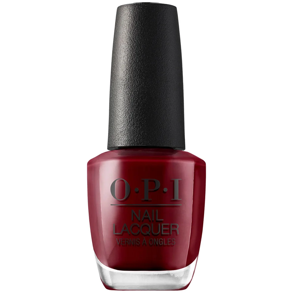 OPI Nail Lacquer Dark Red Nail Polish - We The Female 15mlImage1