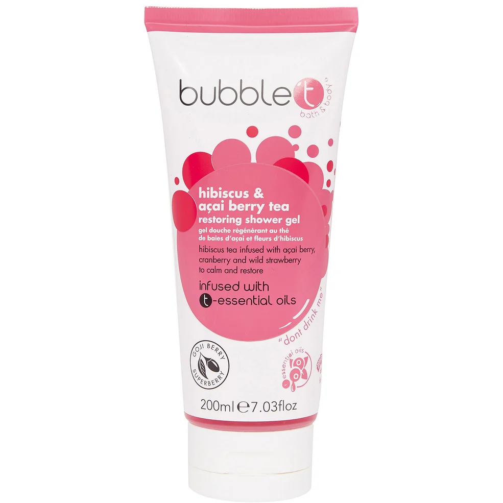 Gel Douche Bubble T - Hibiscus & Thé d'Açaï 200 mlImage1
