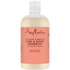 Shea Moisture Shampoing Brillance Rehausseur de Boucles à la Noix de Coco et l'Hibiscus (379 ml) - undefined undefined