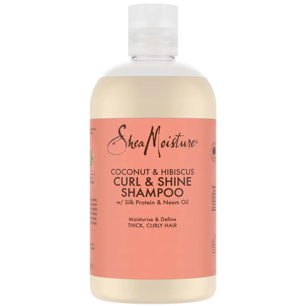 Shea Moisture Shampoing Brillance Rehausseur de Boucles à la Noix de Coco et l'Hibiscus (379 ml)Image1