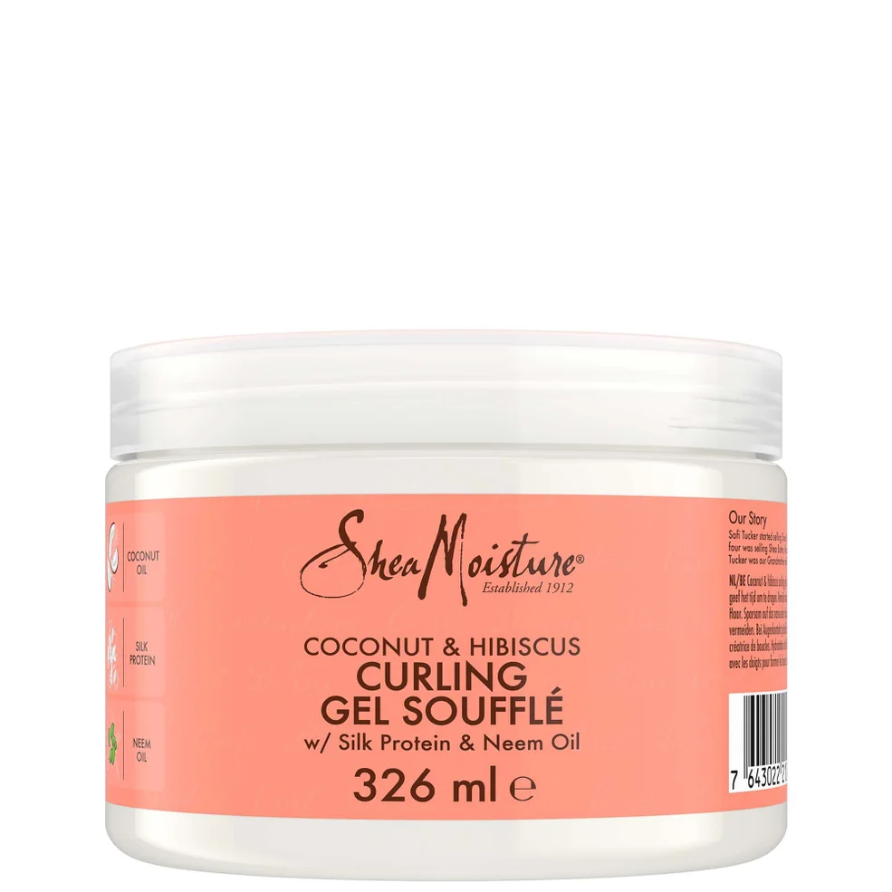 Shea Moisture Gel Soufflé Rehausseur de Boucles à la Noix de Coco et l'Hibiscus (326 ml)Image1