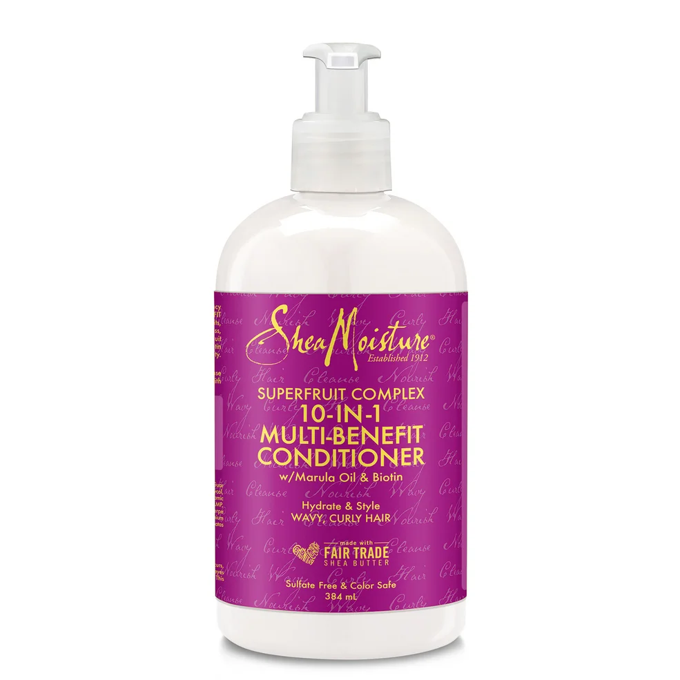 Shea Moisture Après-Shampoing Multi-Action Tous Types de Cheveux au Complexe Superfruit 10 in 1 (379 ml)Image1