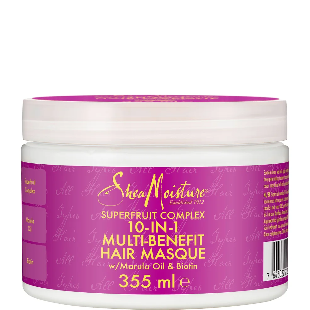 Shea Moisture Masque Multi-Action Tous Types de Cheveux au Complexe Superfruit 10 in 1 (326 ml)Image1