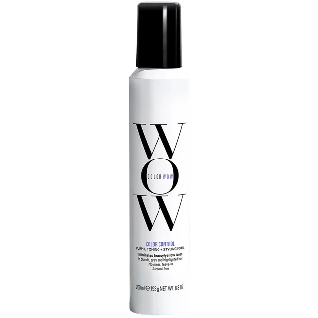 Color Wow Color Control Mousse Tonifiante et Coiffante - Blond 200 ml