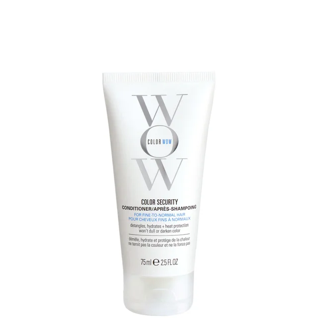 Color Wow Travel Color Security Après-Shampooing pour Cheveux Fins à Normaux 75 ml
