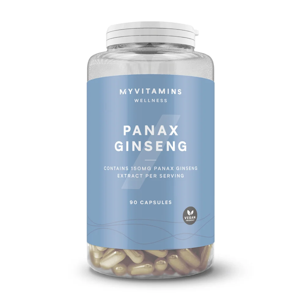 Myvitamins Panax Ginseng, Unflavoured, 90 CapsulesImage1