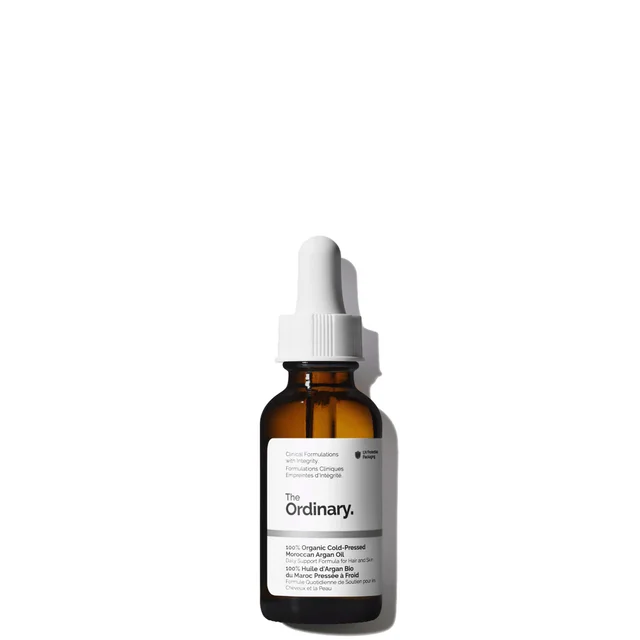 100 % Huile d'Argan Bio du Maroc Pressée à Froid The Ordinary 30 ml